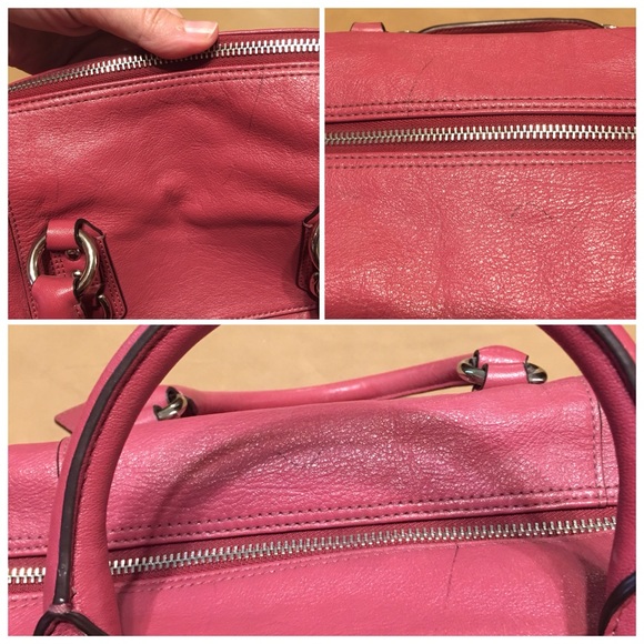 Coach Ashley Satchel Pink Leather - Picture 7 of 8